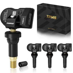 TPMS Pre-Programmed Tire Sensor, Ford F-150(15-24)|F-250/350(15-23)|Explorer(15-24)|Edge(15-23)|Escape(20-24)|Expedition(18-24)|Ranger(19-21)|Maverick(21-24)|Bronco(20-24)(4 PCS) 315MHz