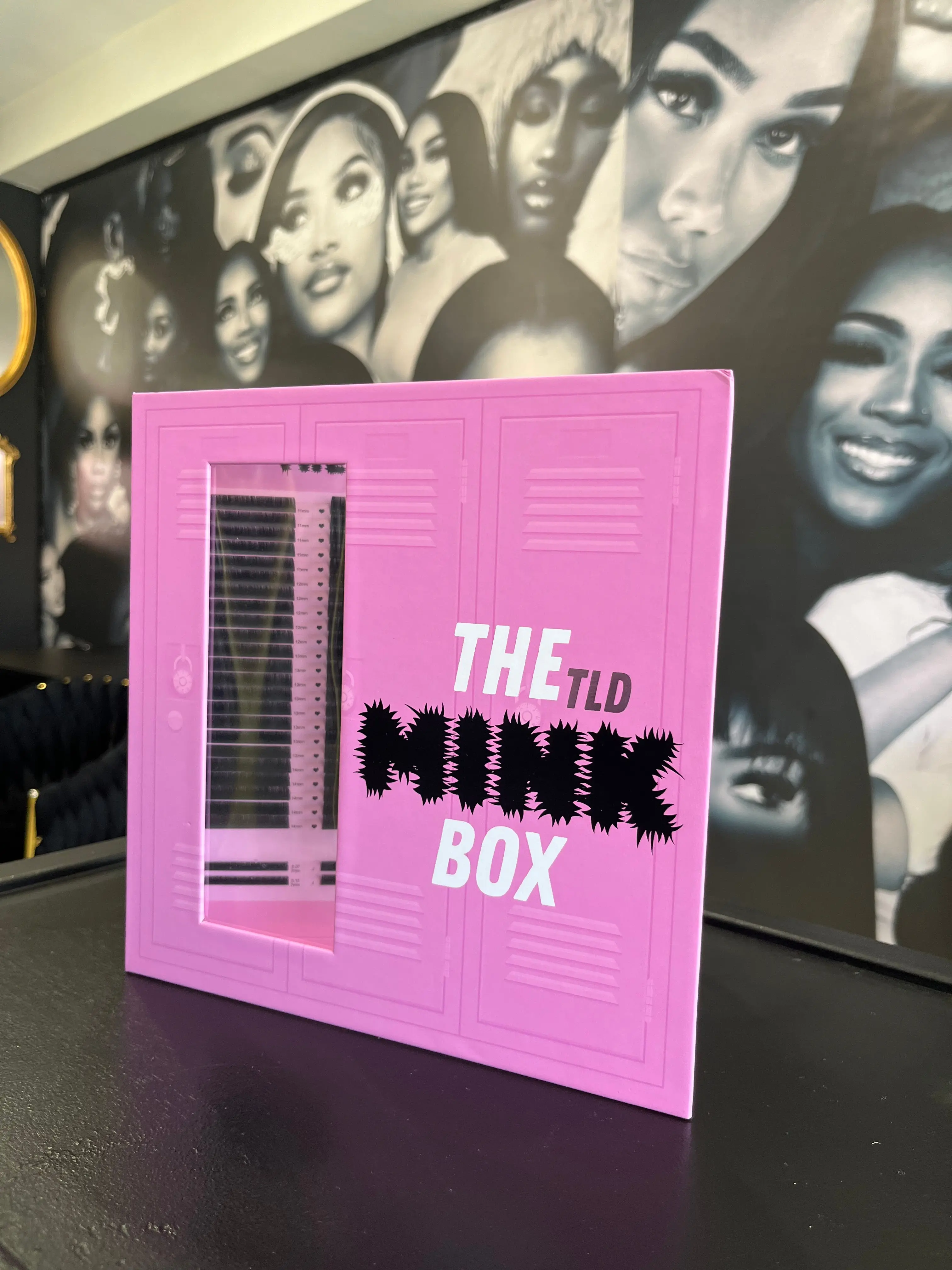 The Mink Box - Deluxe Eyelash Extension Kit with Ultra-Fluffy Volume & Bottom Lashes in C CC D Curl for Flawless Makeup By Lash Depott
