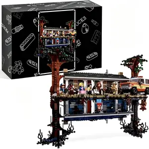 Upside down house, 2287 Pieces Building Set for Adults, Ages 18+ - Room Decor for Office, Bedroom or Shelf