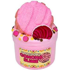 Concha 8oz Slime DIY Clay Texture Scented Strawberry Concha