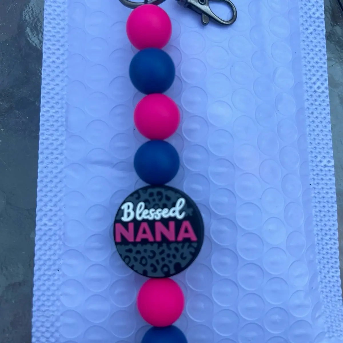 Girl boy nana key chain