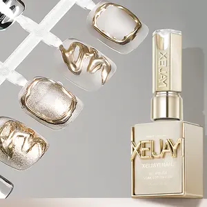 1PC 15ML Manicure Russian Frosted Seal Nail Polish Matte Velvet Rub Powder Magic Mirror Powder Matte Wash-free Long-lasting Functional Nail Polish