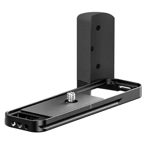 Leofoto LPF-X-E5 L Plate for Fujifilm X-E5 | Arca Compatible (Black/Silver)