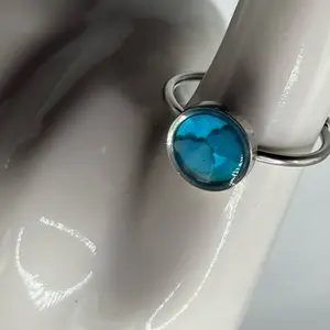 Blue Sky Cloudy Ring - Fashion Accessory