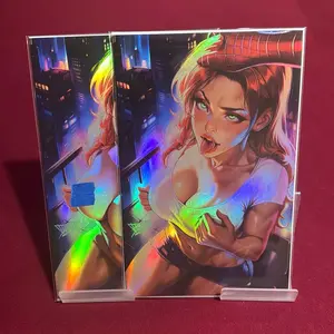 Mary Jane Kneeling Nice/Naughty Foil set