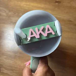 Alpha Kappa Alpha Sorority H2.0 Tumbler Nameplate for 20, 30 & 40 oz