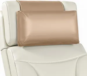 Leather Recliner Pillow, Adjustable  &  Support Pillow, Pu Leather Non-Slip Headrest for  & Relaxation, Ideal for Recliner Chair, Couch, Office Chair, Sofa