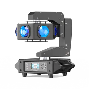 UKING 240W Beam Moving Head Light  6×40W RGBW LEDs with 360° Infinite Z Axis Rotation Professional DJ Stage Lighting Perfect for Theaters Concerts Bars Discos christmas Wedding holiday