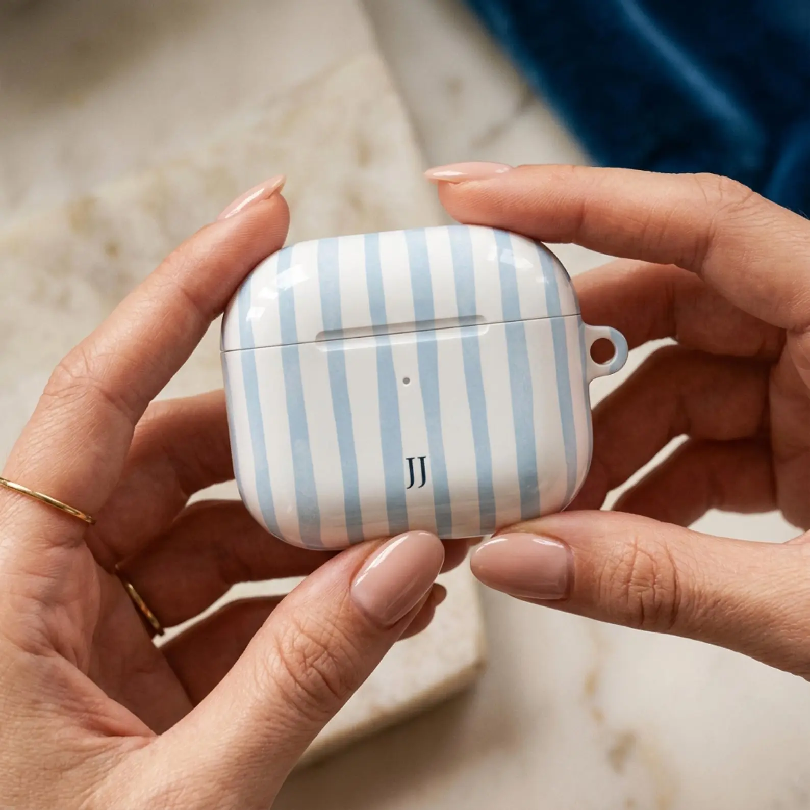 Personalized AirPods Case with Initials Custom Monogram Cover for AirPods Pro 1 2 3 , Airpod 1 2 3 4 Aesthetic Air Pods Case Cover Protective