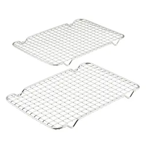 Hestan OvenBond Stainless Steel Half Sheet Pan Racks, Set of 2 - 12.25'' x 17.5''