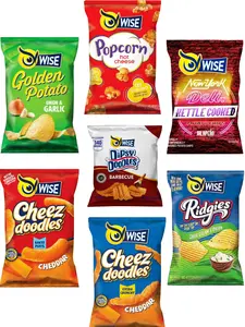 Wise Chips Variety Pack 0.62oz-0.87oz Bags | NYC Bodega Chips & Snacks | Cheez Doodles, Ridgies, Dipsy Doodles, Popcorn & More | 7 Pack Variety – NY Snack Pantry