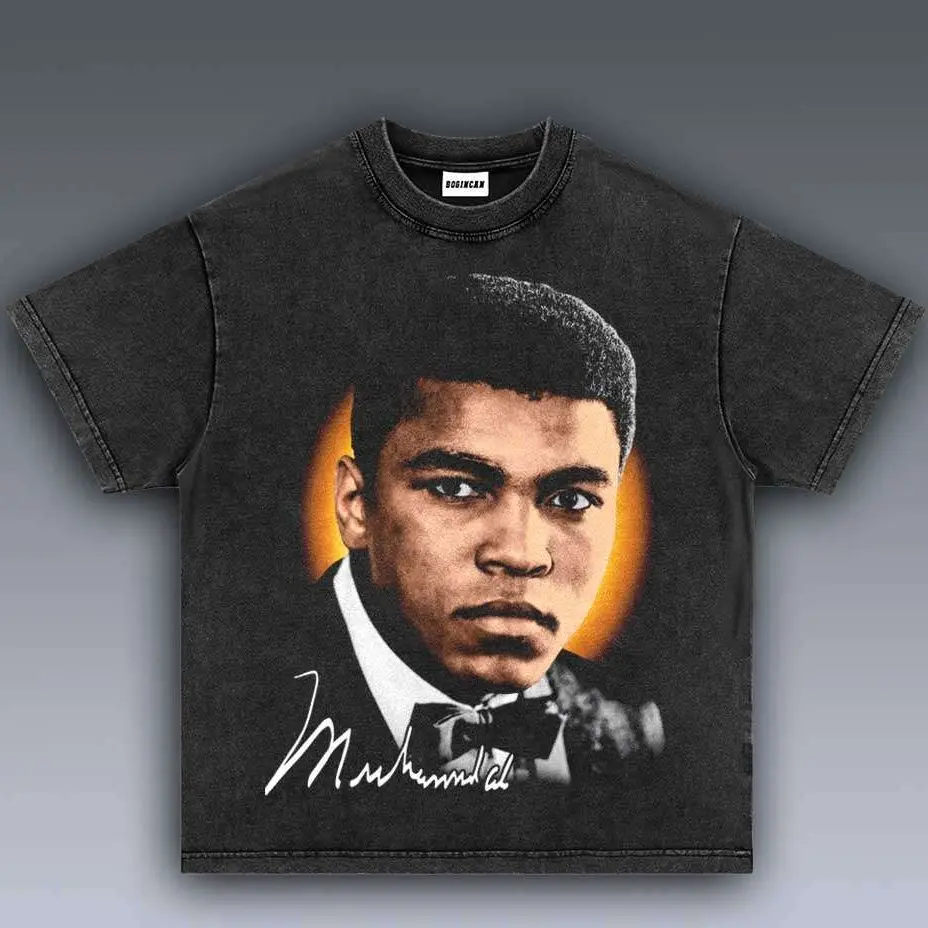 Muhammad Ali Shirt, Boxing T-Shirt, Unisex Hoodie & Crewneck Sweatshirt, Boxing Legend Apparel, Sports Fan Gift