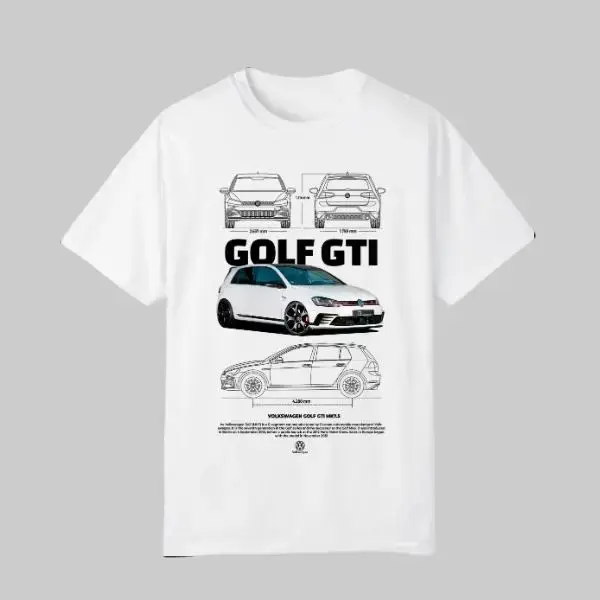 VW Golf GTI Mk7.5 Graphic Unisex T-Shirt Sweatshirt Hoodie, Gift for Car Enthusiast Shirt