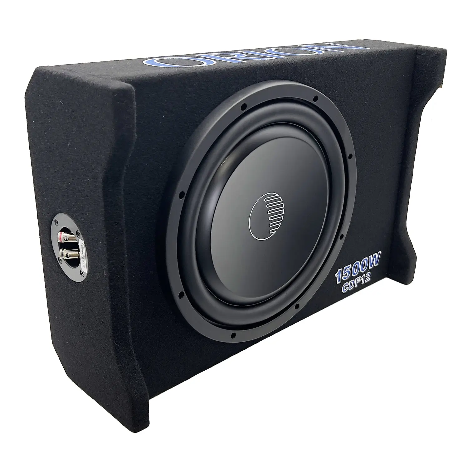 Orion Cobalt CDF12 Compact 12-in Passive Down-Firing Subwoofer Speaker for Automotive Car Audio Enclosure