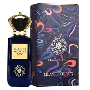 Ard Al Zaafaran Midnight Oud for Unisex Eau de Parfum Spray, 3.4 Ounce