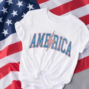 America Shirt Mens Patriotic Shirt Womens USA Flag Shirt 4th of July Tshirt Independence Day Patriotic Fathers Day Gifted American