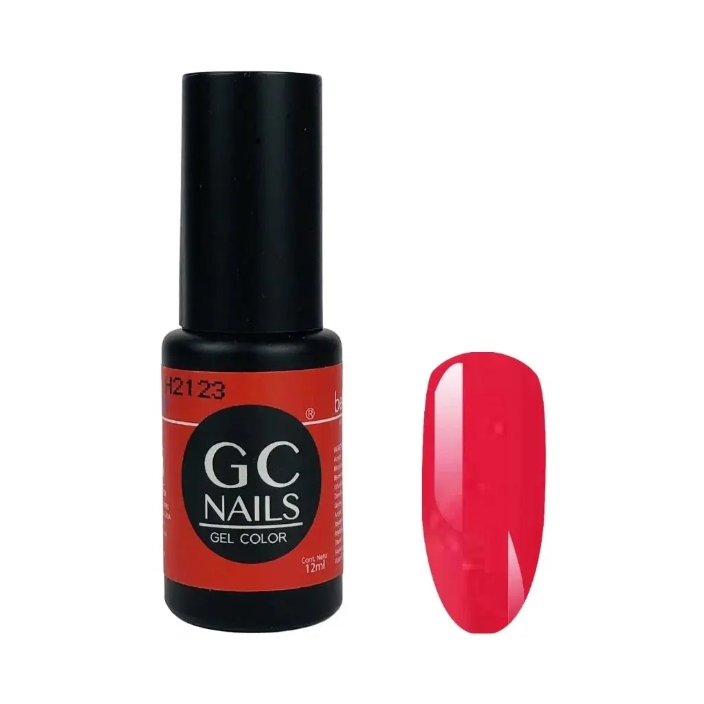 Gc Nails Carmin #005 Gel Polish 12ml - Long-Lasting Nail Color