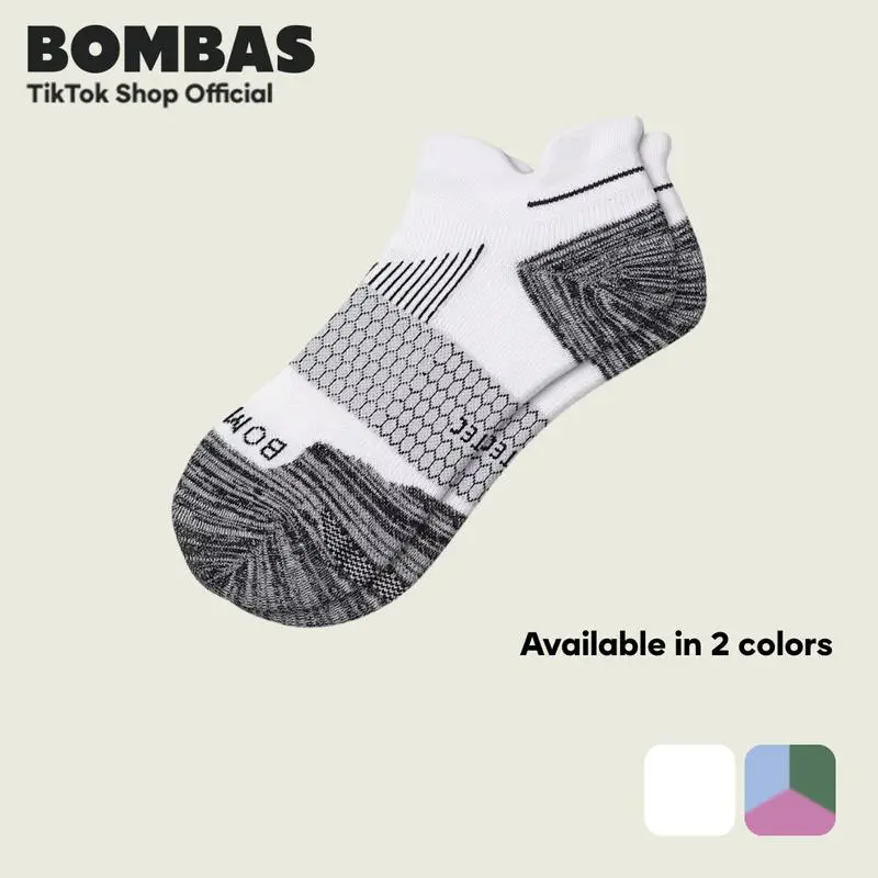 5-Pack Unisex BB Tri-Block Ankle Length Combed Cotton Athletic Socks, Honeycomb Comfort, Seamless Toe, Breathable, Compression Fit, Color Block, Hand Wash, Sizes S/M/L