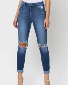 Marcus High Rise Skinny Jeans (Medium Denim)