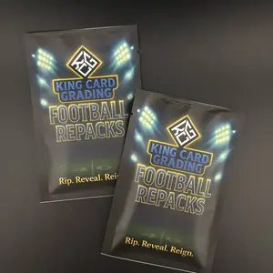 King Card Grading Football Repacks - Rip Reveal Reign Collectible Sports Trading Cards