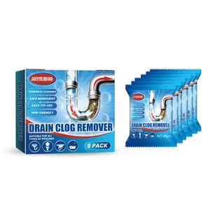 Jaysuing Drain Blockage Removal Powder Toilet, Kitchen, Drain Blockage, Dredging, Cleaning, Deodorant Powder