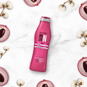 Liss Control Shampoo | Frizz Control, Shine & Smoothness | Lychee Extract, Silk Protein & Keratin | Salt-Free, Cruelty-Free | For All Hair Types