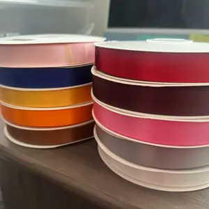 7/8 inch Double Sided 100 Yard Ribbon in Assorted Colors for Your Crafting Needs