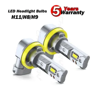 For Chevy Silverado 1500 2007 20008 2009 2010 2011 2012 2013 2014 2015 - 2x 6500K LED Headlight Low Beam Light Bulbs