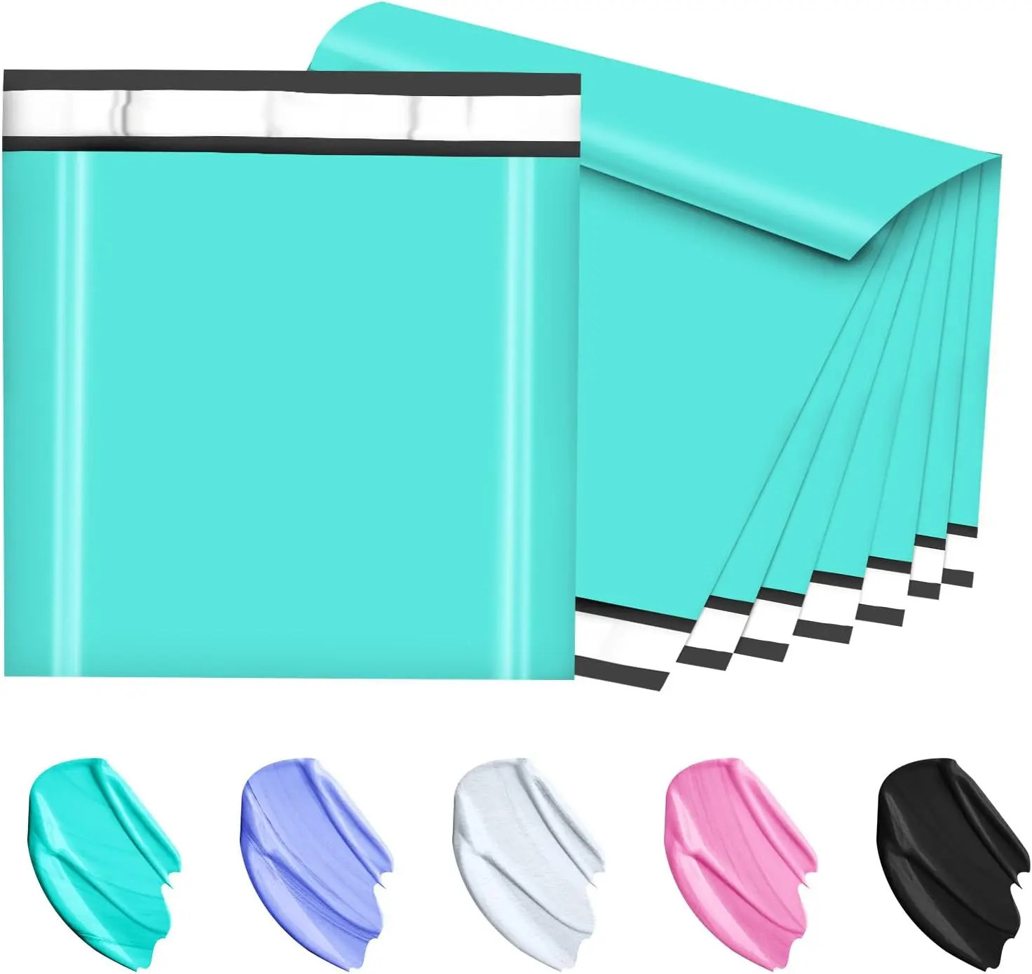 Large Poly Mailers 24x24 Inch 50 Pcs-Shipping Bags for Clothing with Self-Sealing Tear-Resistant, Waterproof Poly Bags, Mailing Envelopes for Business