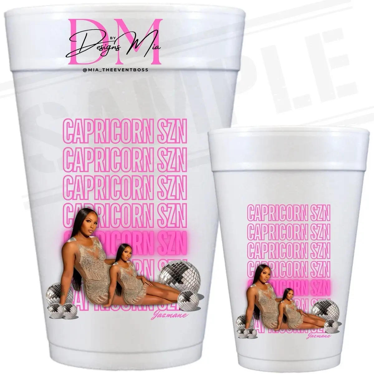 Custom Made Styrofoam Cups