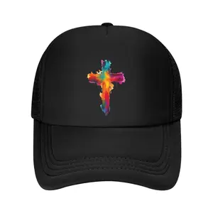 Cross Christian Religious Believe Blessed Faith Graphic Baseball Cap