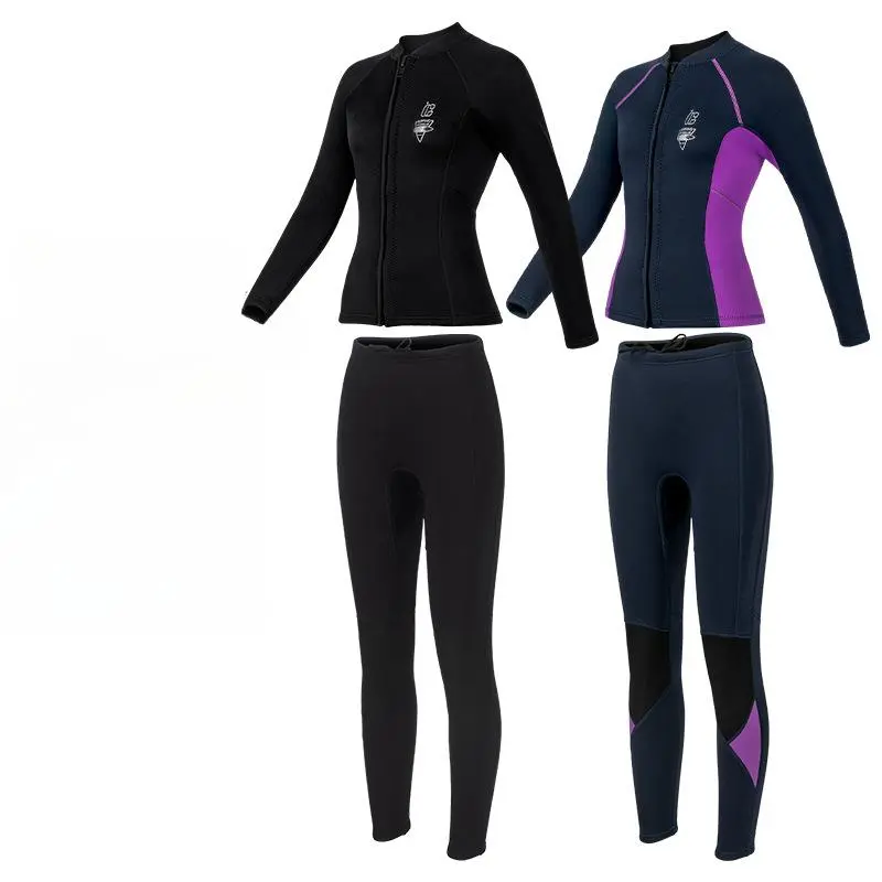 Women's 3MM Neoprene Wetsuit Full Length Top or Pants - Water Sports Dive Wear for Surf, Diving - Ideal for Female Users, Wetsuit Neoprene