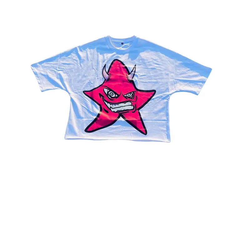 HOT PINK STAR TEE