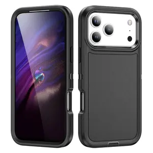 【High-End】Hybrid Drop Tested Dustproof, Waterproof, And Anti Fall Protective Iphone Case For 12 13 14 15 16 17 Pro/Pro Max/Plus, Shockproof Anti-Slip Slim Fit Cover With Installation Manual