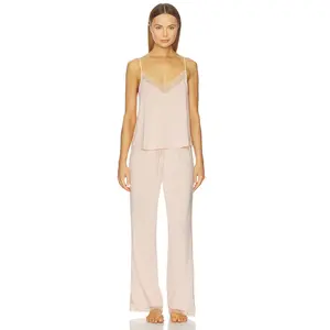 eberjey Kari Cami & Pant Pj Set in Tea Rose Tearo