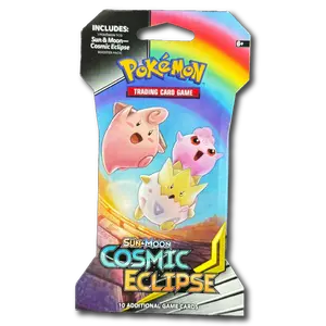 Cosmic Eclipse Sun & Moon Sleeved Booster Pack : CHOOSE ARTWORK