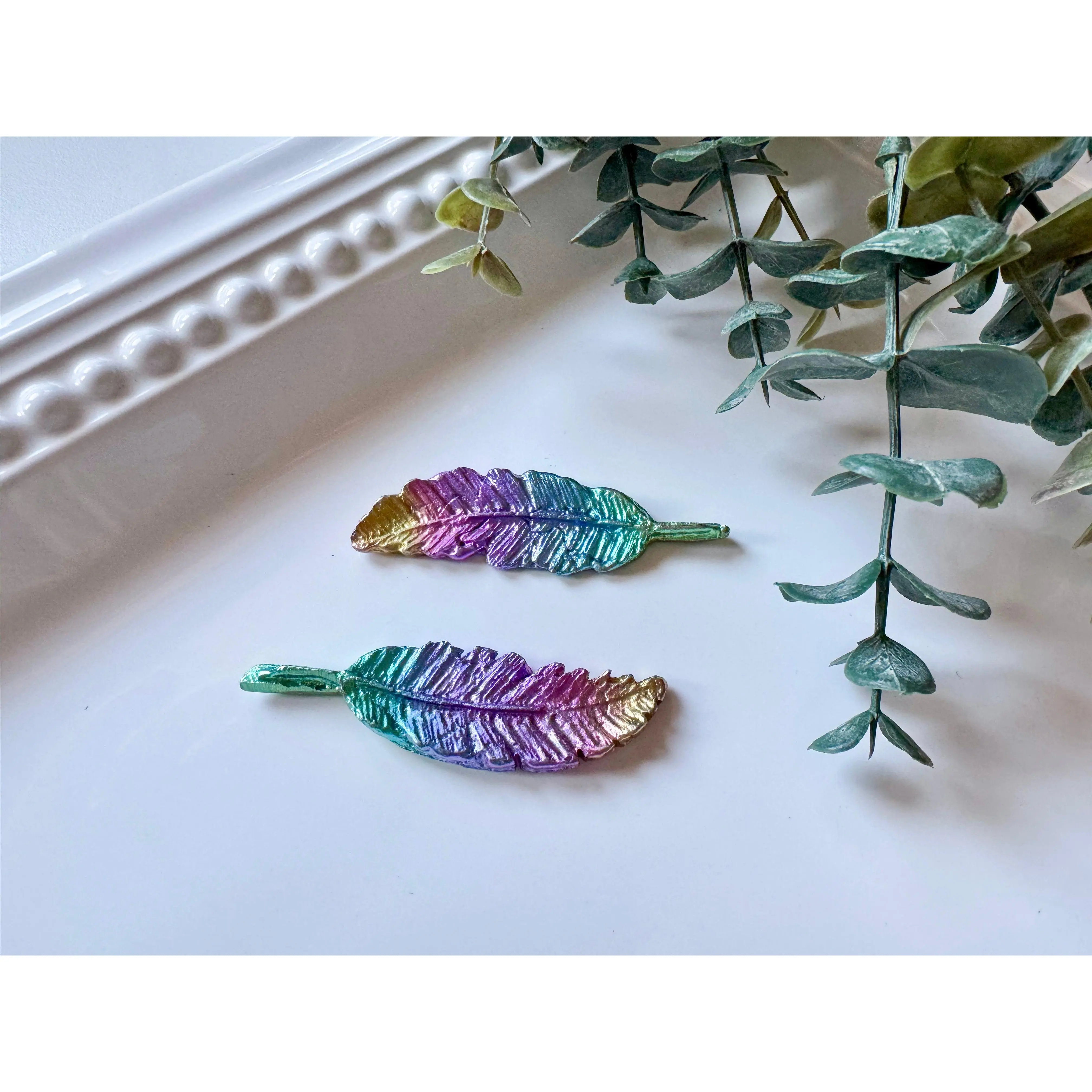 Bismuth Feathers