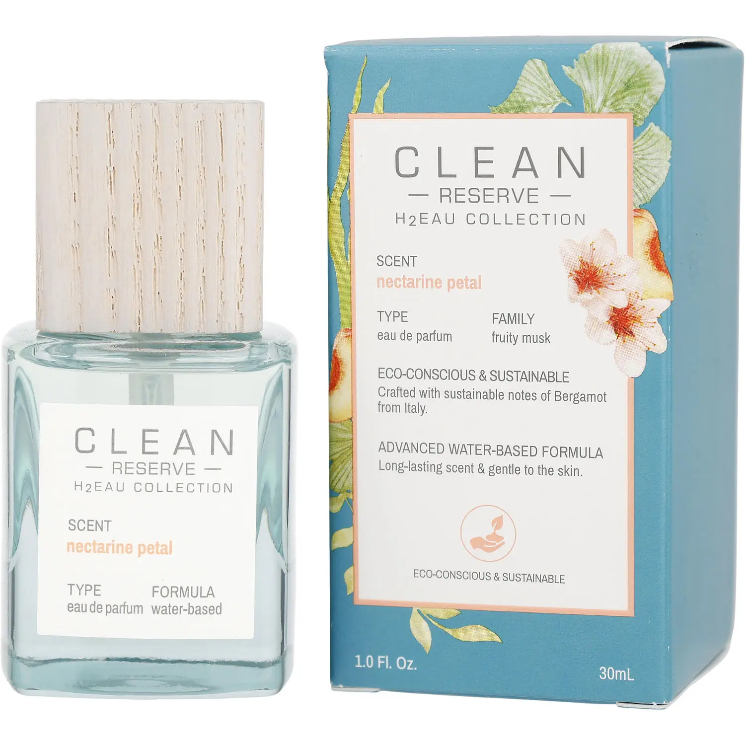 Clean Reserve H2eau Nectarine Petal By Clean Eau De Parfum For Unisex