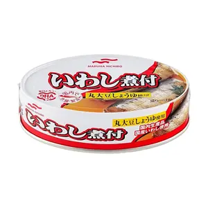 MARUHA NICHIRO Soy Sauce Simmered Sardines 100g - Ready-to-Eat Japanese Canned Fish, Rich in DHA, Perfect for Rice, Salads & Snacks