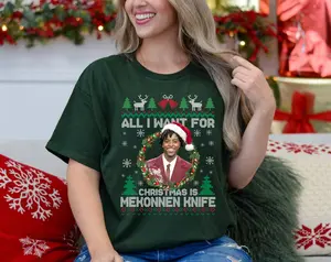 Mekonnen Knife Shirt,Descendants Zombies Worlds Collide, The Rise Of Red Tee, Descendants Shirt