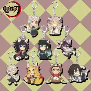demon slayer 9-piece Set Demon Slayer Acrylic Keychain