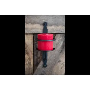 Wall Mount Sconce - Candle holder - Wrought Iron - Amish Made