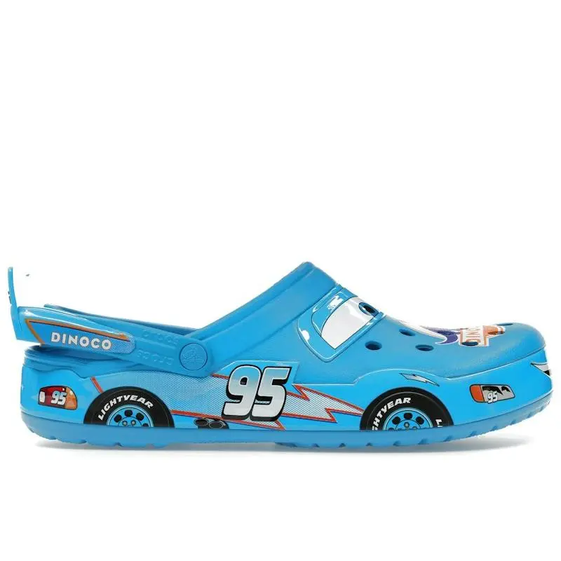 Crocs Men's Crocband Clog Cars Lightning McQueen Dinoco Shoes, from StockX