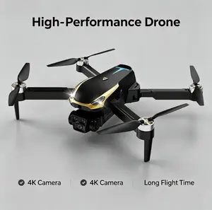Aerial Drone M8 Pro 2026 - GPS Positioning, 4K UHD EISCamera, 5G WiFi FPV, Brushless Motors, Optical Flow Hover,Intelligent Obstacle Avoidance, Auto Return, 360° Stunt Roll,Two Batteries