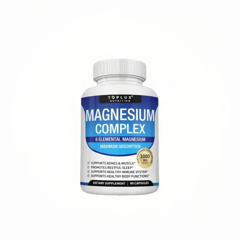 Toplux Magnesium Complex 8 Essential Magnesium Supplement Toplux Magnesium Complex 8 Essential Magnesium Supplement