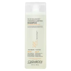 Giovanni 50:50 Balanced™, Hydrating-Clarifying Shampoo, For Normal to Dry Hair, 8.5 fl oz (250 ml)
