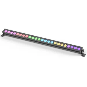 UKING 120W LED Stage Wash Light Bar 3 in 1 RGB Color Changing Beam with DMX Control and Sound Activated Chasing Effects for DJs Events Weddings Parties Clubs and Live Bands