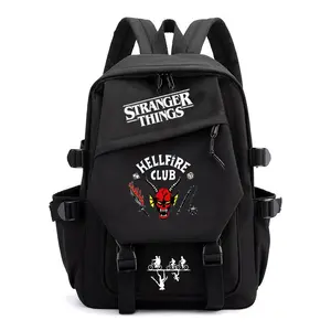 Hot Item Stranger Things Printed Backpack Teen School Bag for gift