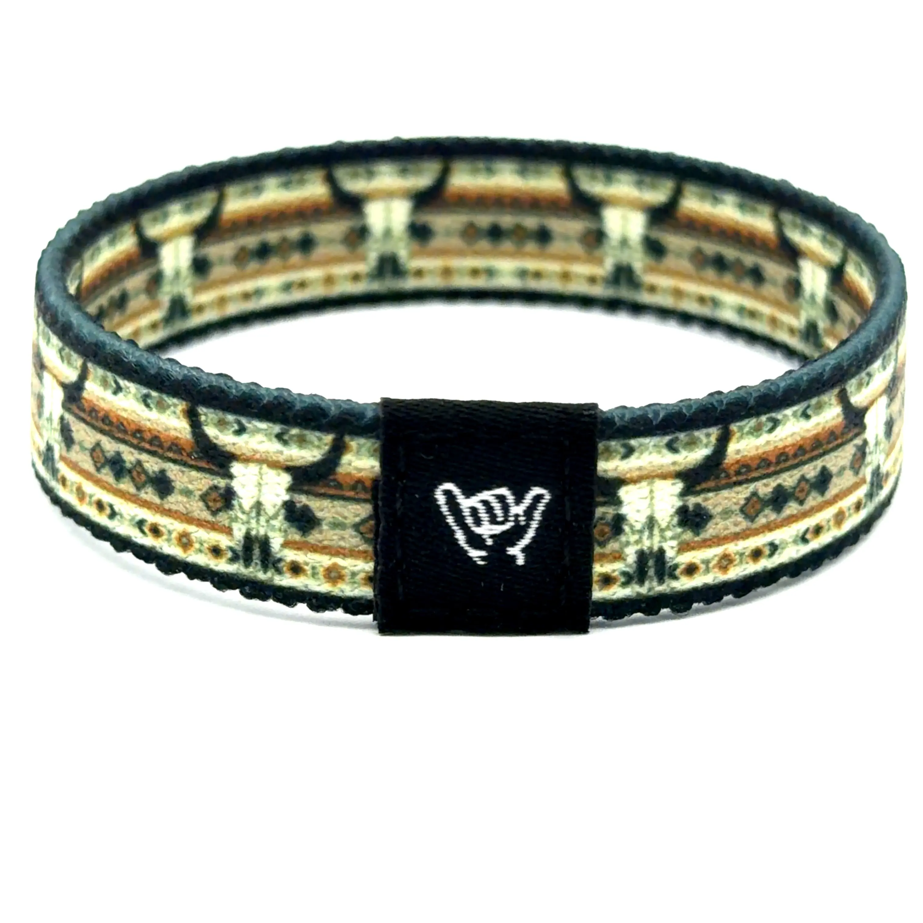 Western Bulls Wristband Bracelet