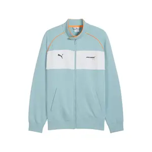 PUMA Mens Mclaren Sweat Jacket Athletic Outerwear Casual - Blue